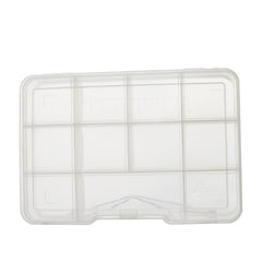 Plastic Organizer Box, 11-Slot, 6-3/4-Inch x 4-3/4-Inch