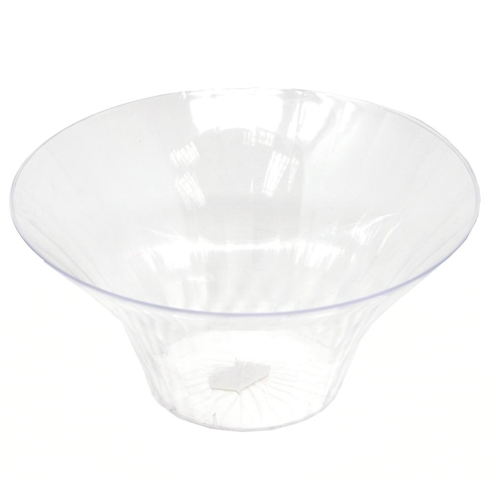 Plastic Flared Bowl Favor Container, Clear, 4-1/4-Inch