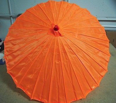 Paper Craft Umbrella with Bamboo Handle, 18-inch