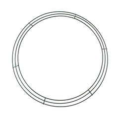 Wire Wreath Frames, Green