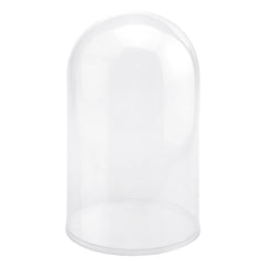 Plastic Dome Display Case, Clear Base