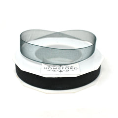 Sheer Nylon Organdy Ribbon, 5/8-Inch, 25-Yard