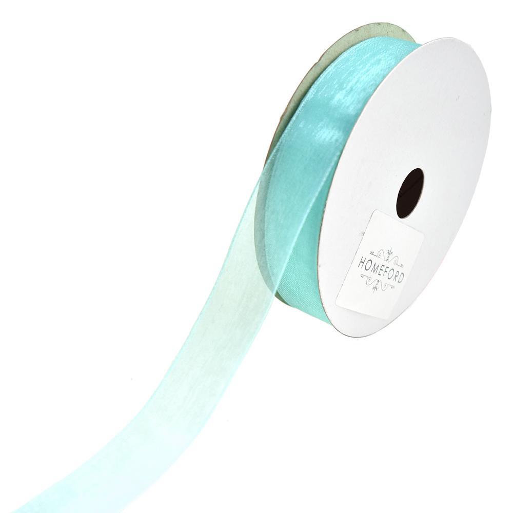 Sheer Nylon Organdy Ribbon, 5/8-Inch, 25-Yard