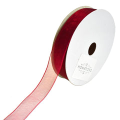 Sheer Nylon Organdy Ribbon, 5/8-Inch, 25-Yard