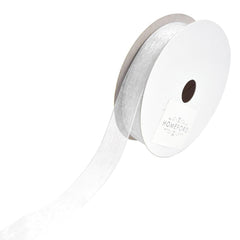 Sheer Nylon Organdy Ribbon, 5/8-Inch, 25-Yard