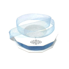 Sheer Nylon Organdy Ribbon, 5/8-Inch, 25-Yard