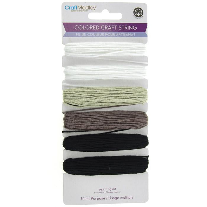 Colored Craft Thread String, 59-yard