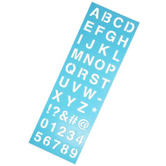 Plastic Multi-Media Laser Cut Stencils, 18-Inch