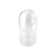 Plastic Dome Display Case, Clear Base