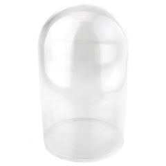 Plastic Dome Display Case, Clear Base