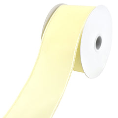 Christmas Royal Velvet Solid Wired Ribbon, 2-1/2-Inch, 10-Yard