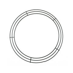 Wire Wreath Frames, Green