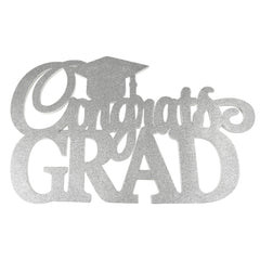 Congrats Grad Glittered EVA Foam Decoration, 22-3/4-inch