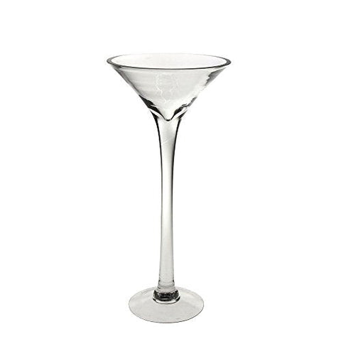 Jumbo Martini Glass Vase Wedding Centerpiece