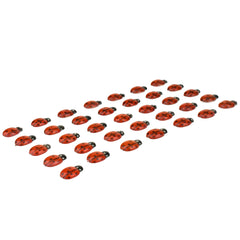 Ladybug 3D Craft Stickers, 5/8-inch, 35-count