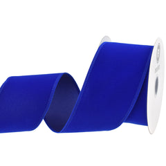 Christmas Velvet Wired Edge Ribbon, 10-yard