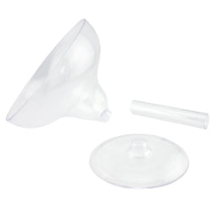 Plastic Large Margarita Glass Vase Table Centerpiece
