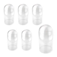 Plastic Dome Display Case, Clear Base