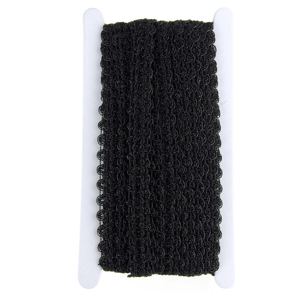 Metallic Woven Waved Trim, 20mm, 15-Yards