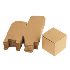 Foldable Cube Favor Party Gift Boxes, 24-count
