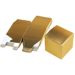 Foldable Cube Favor Party Gift Boxes, 24-count