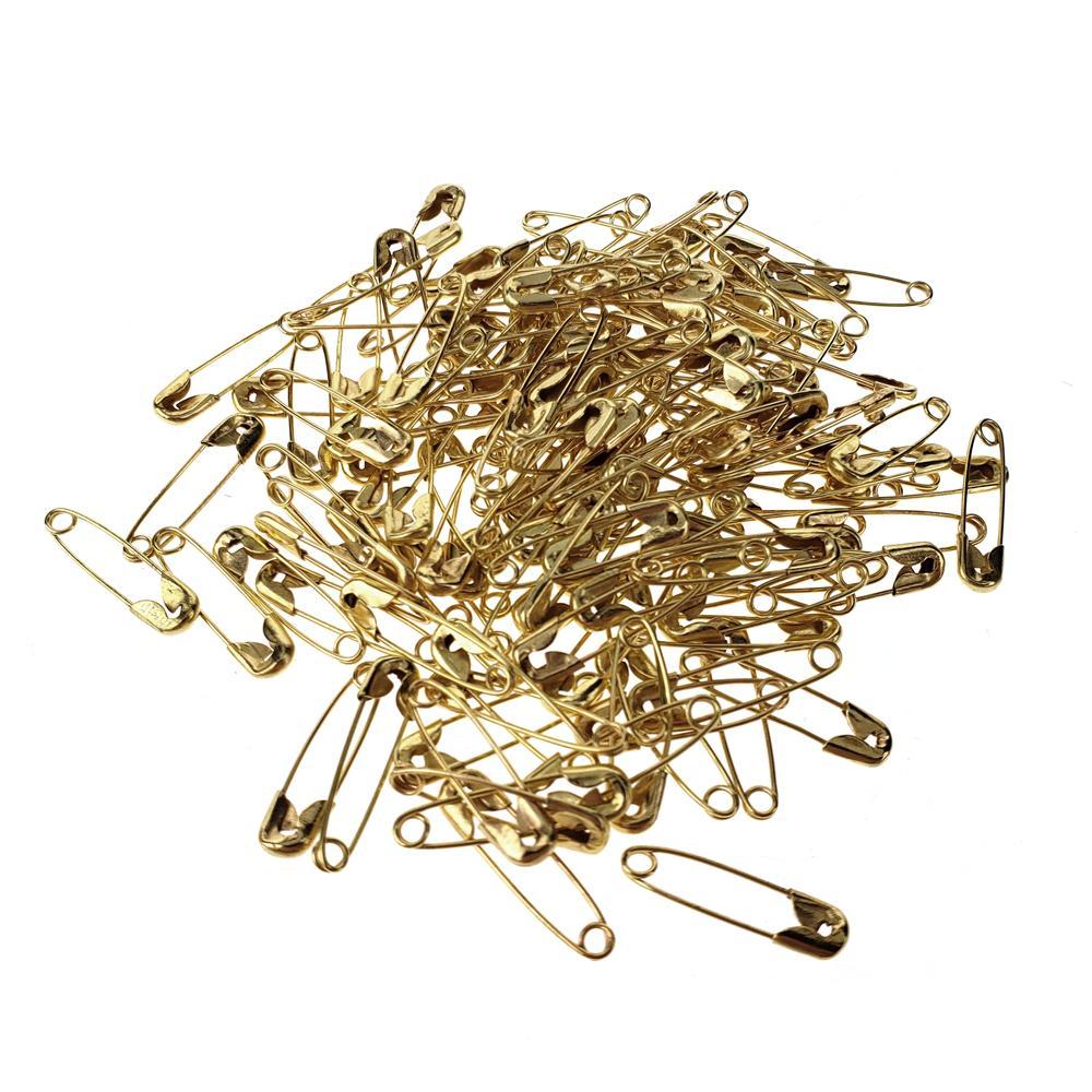 Metal Safety Pins, 3/4-Inch, 144-Count