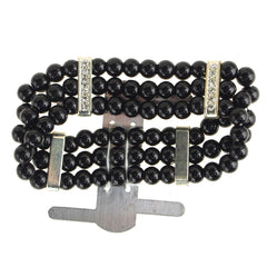 Corsage Wristlet with Pearl Band, 3/4-Inch