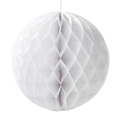 Round Paper Honeycomb Ball, 11-1/4-Inch