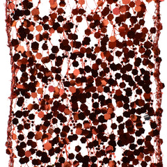 Sequin Dots Overlay Wired Ribbon, 2-1/2-inch, 10-yard