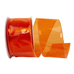 Jelly Vinyl Wired Ribbon, 2-1/2-inch, 10-yard