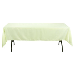Rectangular Polyester Tablecloth, 60-Inch by 126-Inch