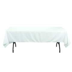 Rectangular Polyester Tablecloth, 60-Inch by 126-Inch