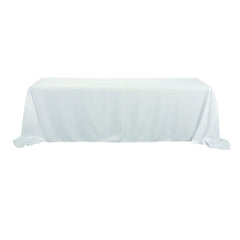 Rectangular Polyester Tablecloth, 90-Inch by 132-Inch