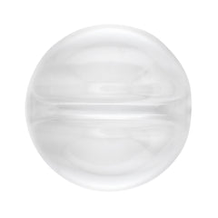 Acrylic Crystal Round Card Holder Paperweight, 2-1/4-inch, Clear