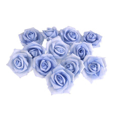 Foam Roses Flower Head Embellishment, 2-Inch, 12-Piece