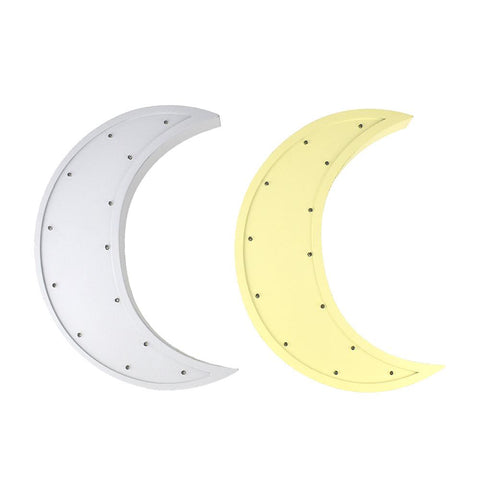 Moon LED Light Up Wall Decor, 15-Inch