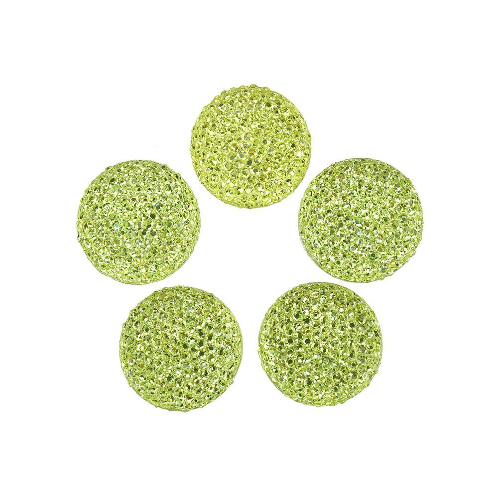 Round Self Adhesive Diamond Cluster Gems, 10-count