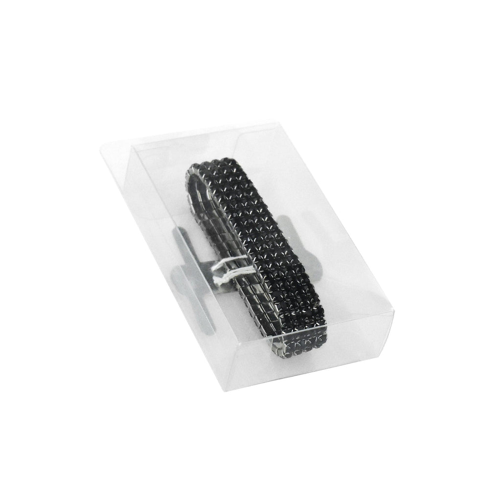 Corsage Wristlet with Rhinestone Band, 1/2-Inch