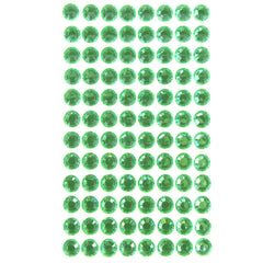 Round Adhesive Diamond Gem Stickers, 10mm