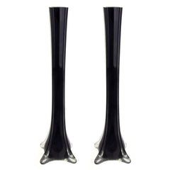 Tall Eiffel Tower Glass Vase Centerpiece, 32-inch, 12-count