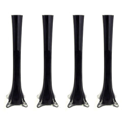 Tall Eiffel Tower Glass Vase Centerpiece, 32-inch, 12-count