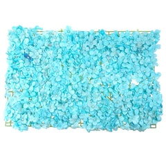 Artificial Silk Hydrangea Backdrop Mat, 24-Inch
