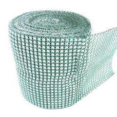 Rhinestone Diamond Wrap Ribbon, 4-3/4-Inch, 10 Yards