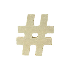 Pine Standing Wood Letters Numbers and Symbols, 2-inch, 3-count