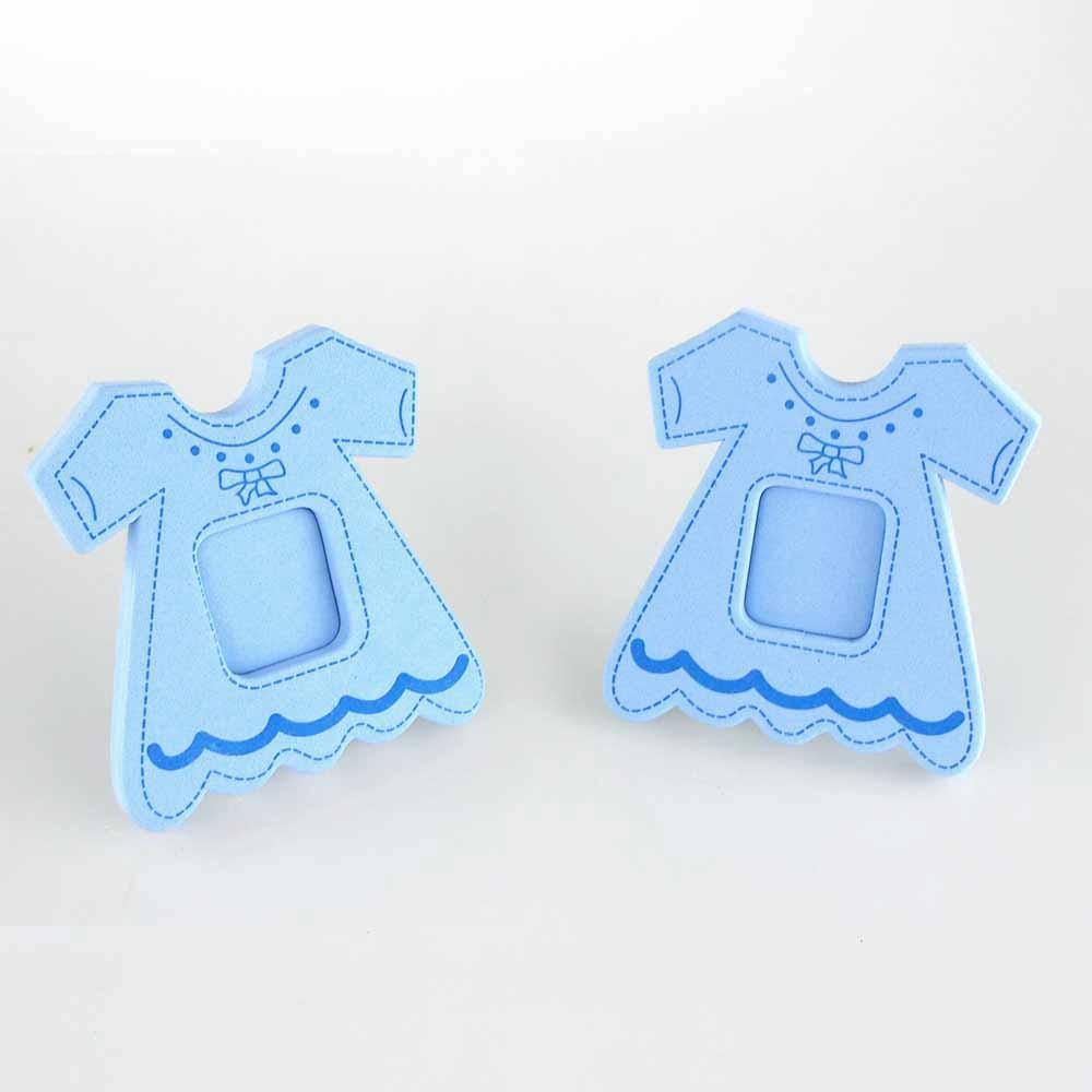 Dress Photo Frame Foam Decor, 3-1/2-Inch, Light Blue