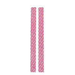 Rhinestone Flowers Sticker Strips, 11-3/4-Inch, 2-Count