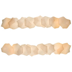 Jumbo Rose Petal Garland, 5-Feet, 3-Count
