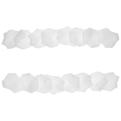 Jumbo Rose Petal Garland, 5-Feet, 3-Count