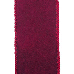Christmas Classic Plush Velvet Wired Ribbon, 2-1/2-inch, 10-yard