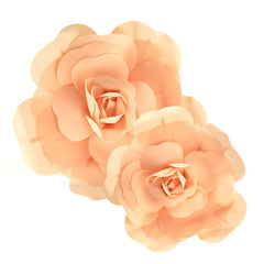 Rose Foam Wall Flowers, Assorted Sizes, 2 Piece